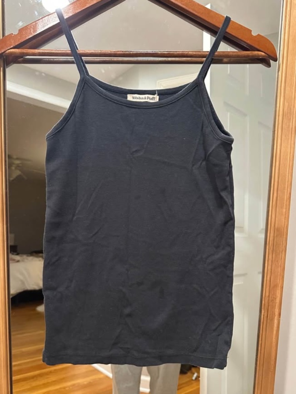 Misha and Puff Black Camisole